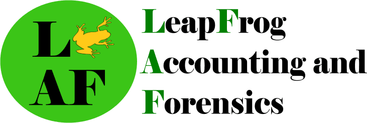 LeapFrog Accounting and Forensics logo